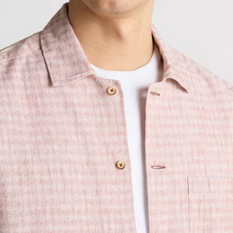 Remus - Paolo Tapered SS Shirt in Oyster