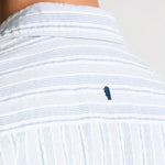 Remus - Parker Tapered SS Print Shirt in Light Blue