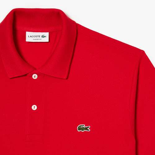 Lacoste - Classic Fit Polo in Red - Nigel Clare