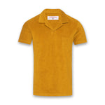 Orlebar Brown - Terry 007 Towelling Polo in Gold