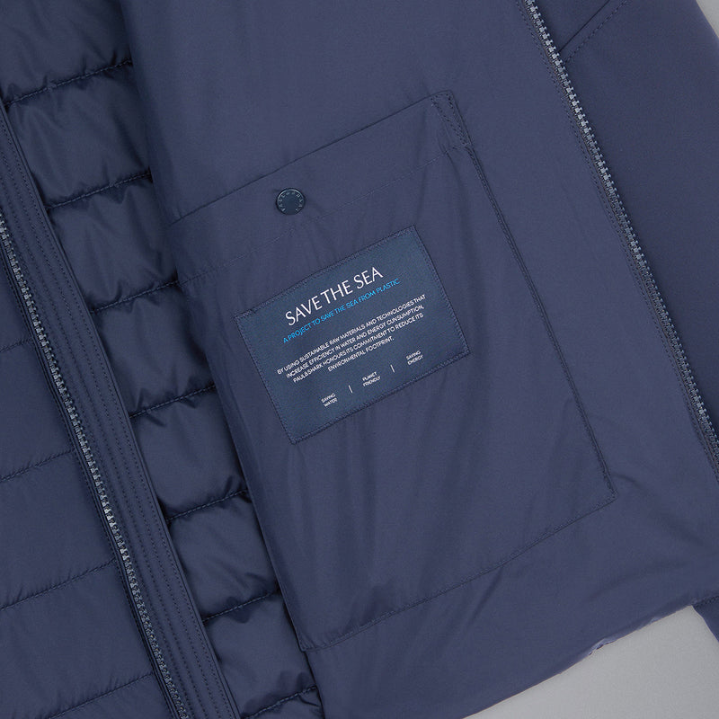 Paul & Shark - Re-Shark Shell Hybrid Jacket in Navy