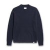 Norse Projects - Merino Lambswool Sweater in Dark Navy - Nigel Clare