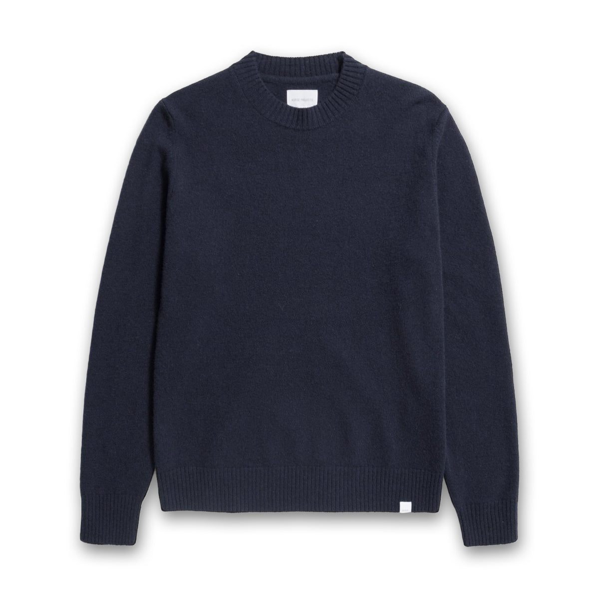 Norse Projects - Merino Lambswool Sweater in Dark Navy | Nigel Clare