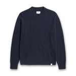Norse Projects - Merino Lambswool Sweater in Dark Navy - Nigel Clare