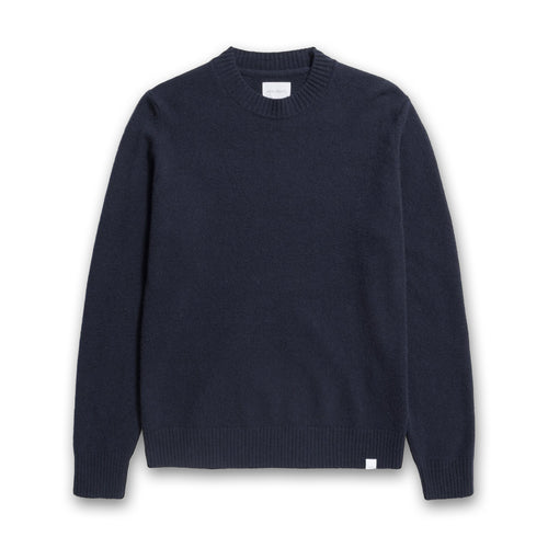 Norse Projects - Merino Lambswool Sweater in Dark Navy - Nigel Clare