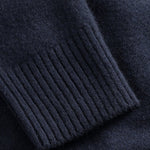 Norse Projects - Merino Lambswool Sweater in Dark Navy - Nigel Clare