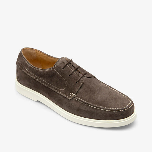 Loake - Sardinia Suede Loafer in Anthracite