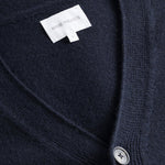 Norse Projects - Merino Lambswool Cardigan in Dark Navy - Nigel Clare