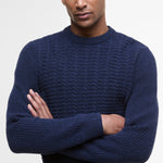 Barbour - Cleveland Crew Neck Jumper in Navy