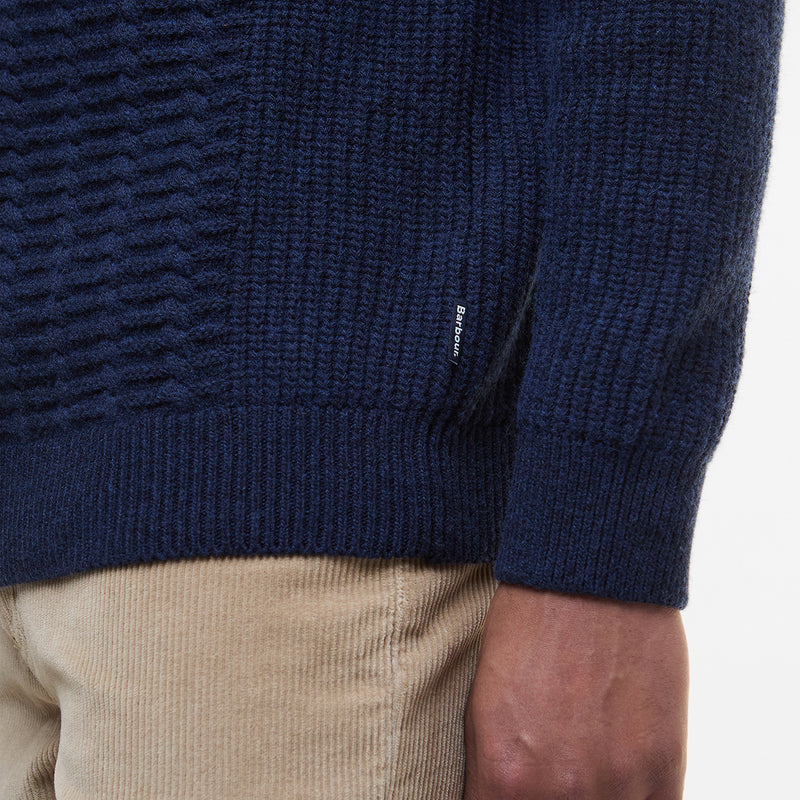 Barbour - Cleveland Crew Neck Jumper in Navy