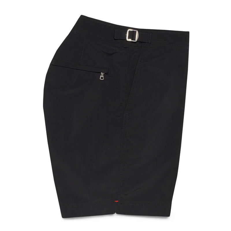 Orlebar Brown - Bulldog Mid-Length Swim Shorts in Black