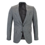 Paul Smith - Soho Tailored Fit Grey Tweed Blazer