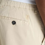 Remus - Elliott Straight Leg Cotton-Tencel Blend Chinos in Stone - Nigel Clare