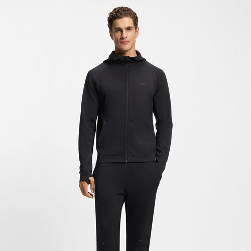 Boss Green - Sicon Active Zip Hoodie in Black