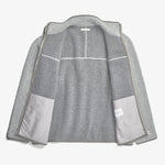 Norse Projects - Bjorn Sherpa Wool Fleece Jacket in Grey Melange - Nigel Clare