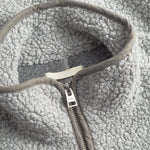 Norse Projects - Bjorn Sherpa Wool Fleece Jacket in Grey Melange - Nigel Clare