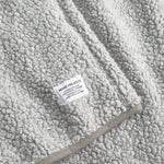 Norse Projects - Bjorn Sherpa Wool Fleece Jacket in Grey Melange - Nigel Clare