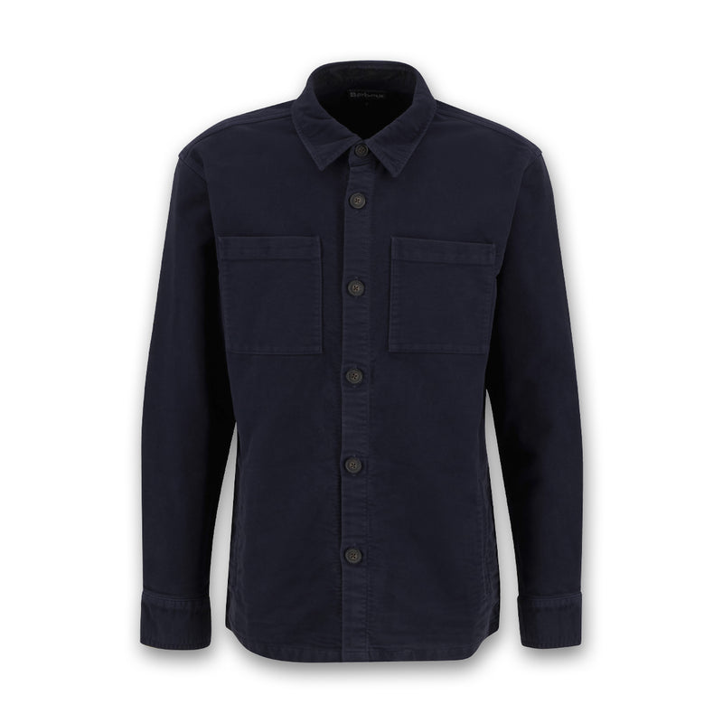 Barbour - Moleskin Overshirt in Navy