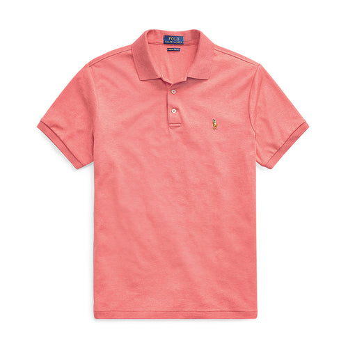Ralph Lauren - Custom Slim Fit Soft Cotton Polo Shirt in Pink - Nigel Clare