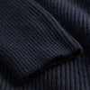Norse Projects - Hagen Cotton Wool Zip Through in Navy