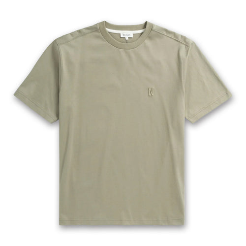 Norse Projects - Johannes N Logo T-Shirt in Clay - Nigel Clare
