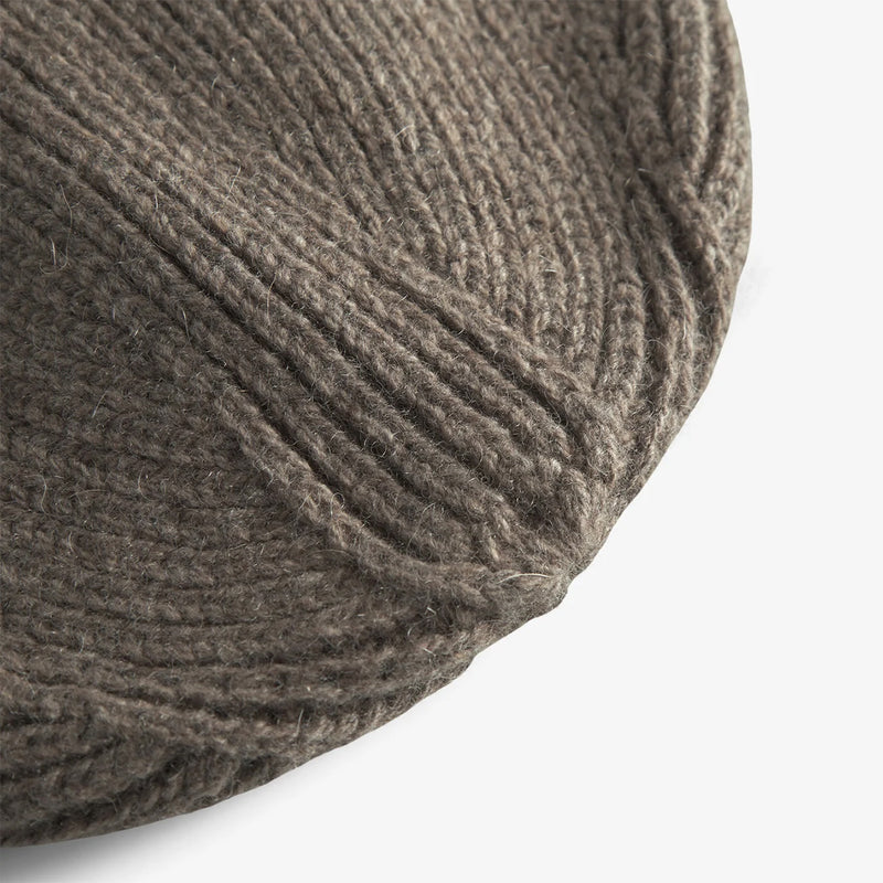 Norse Projects - Cashmere Rib Beanie in Taupe