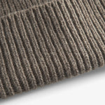 Norse Projects - Cashmere Rib Beanie in Taupe