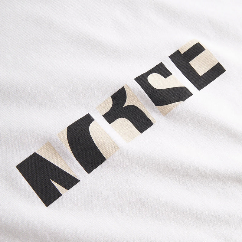 Norse Projects - Johannes Zoom Print T-Shirt in White