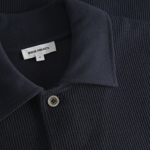 Norse Projects - Jorn Double Face Overshirt in Navy