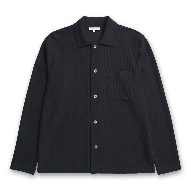 Norse Projects - Jorn Double Face Overshirt in Navy