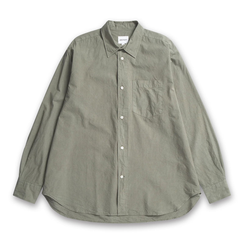 Norse Projects - Mo Cotton Tencel Shirt in Khaki