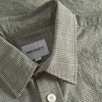 Norse Projects - Mo Oversized Check SS Shirt in Moss Green