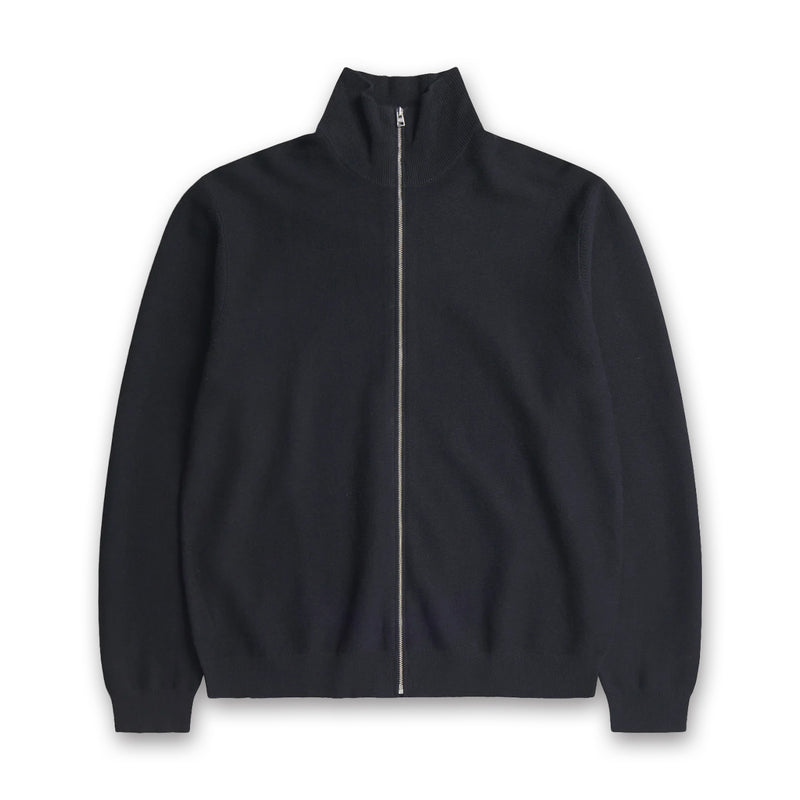 Norse Projects - Links Cotton Linen Zip Jacket in Navy