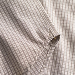 Norse Projects - Algot Poplin Check Shirt in Walnut