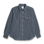Norse Projects - Algot Relaxed Micro Cord Shirt in Graphite