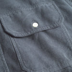 Norse Projects - Algot Relaxed Micro Cord Shirt in Graphite