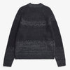 Norse Projects - Ulf Fairisle Sweater in Grey Melange