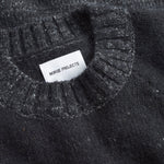 Norse Projects - Ulf Fairisle Sweater in Grey Melange