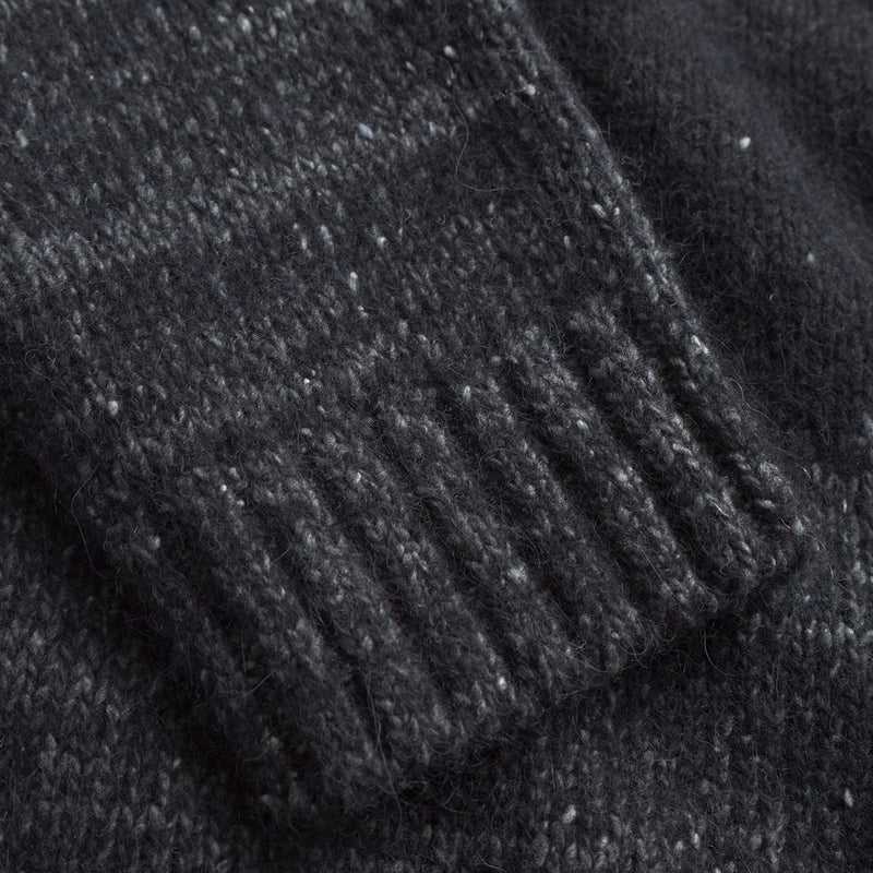 Norse Projects - Ulf Fairisle Sweater in Grey Melange