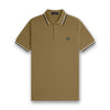 Fred Perry - Twin Tipped Polo in Shaded Stone