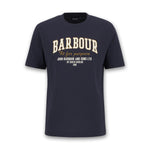 Barbour - Fort Relaxed Graphic T-Shirt in Navy