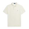 Ralph Lauren - Custom Slim Fit Mesh Polo Shirt in Cream - Nigel Clare