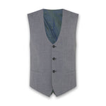 Remus - Luca Slim 3 Piece Suit in Light Grey - Nigel Clare