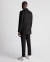 Remus - Lochlan Tailored Overcoat in Black