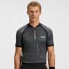 Boss Green - PL_TOC Zip Neck Sport Polo Shirt in Black