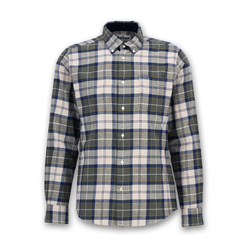 Barbour - Fortrose Tailored Shirt in Forest Mist