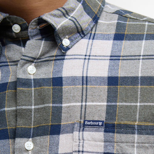 Barbour - Fortrose Tailored Shirt in Forest Mist