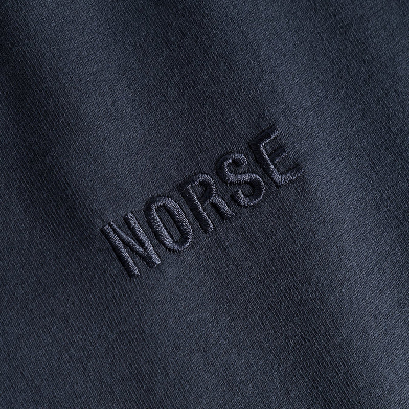 Norse Project - Johannes Logo T-Shirt in Dark Navy