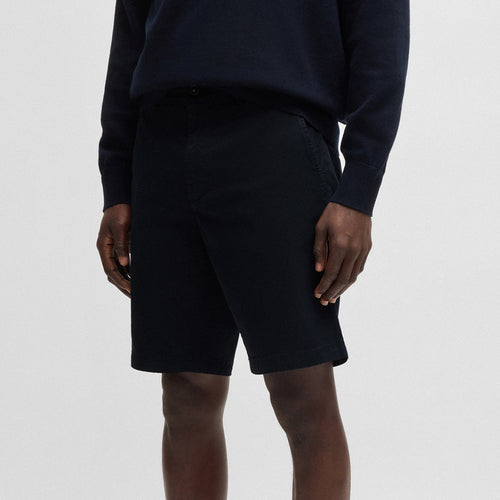 Boss - Chino-Slim Shorts in Navy