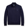 Ralph Lauren - Wool Quarter-Zip Sweater in Navy